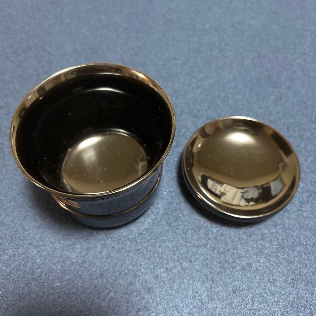 輪島塗　慶塚造　松笠形　吸物椀　梅紅葉　5客組