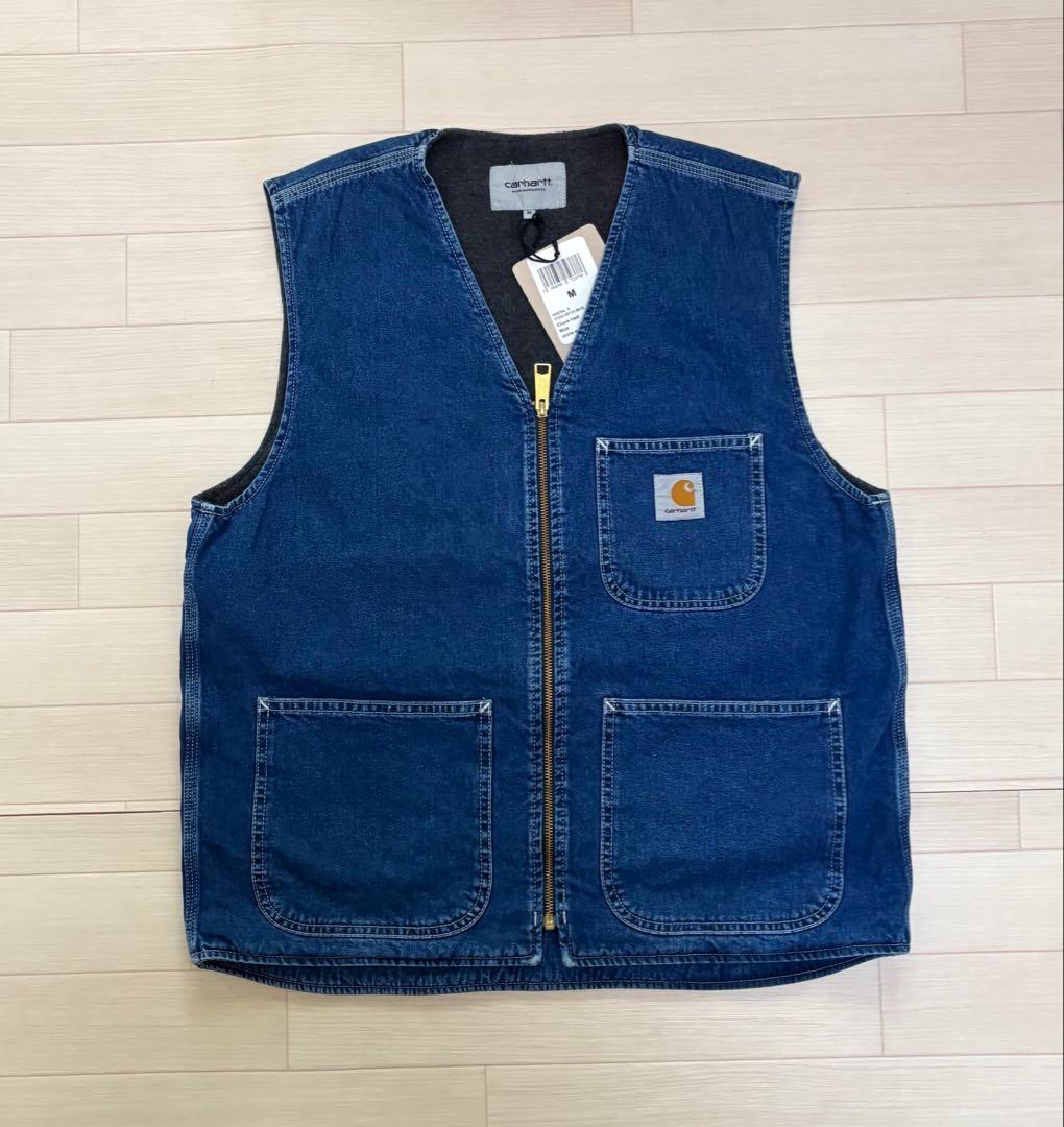 BOSS Carhartt WIP chore vest デニム