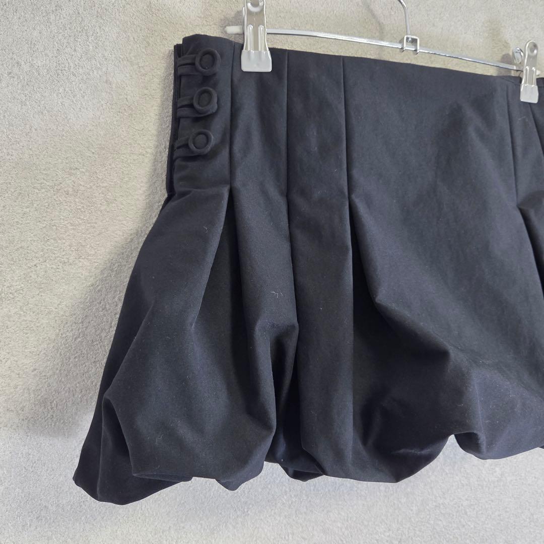 希少 美品 LIMI feu バルーン フリル 変形 ミニスカート リミフゥ