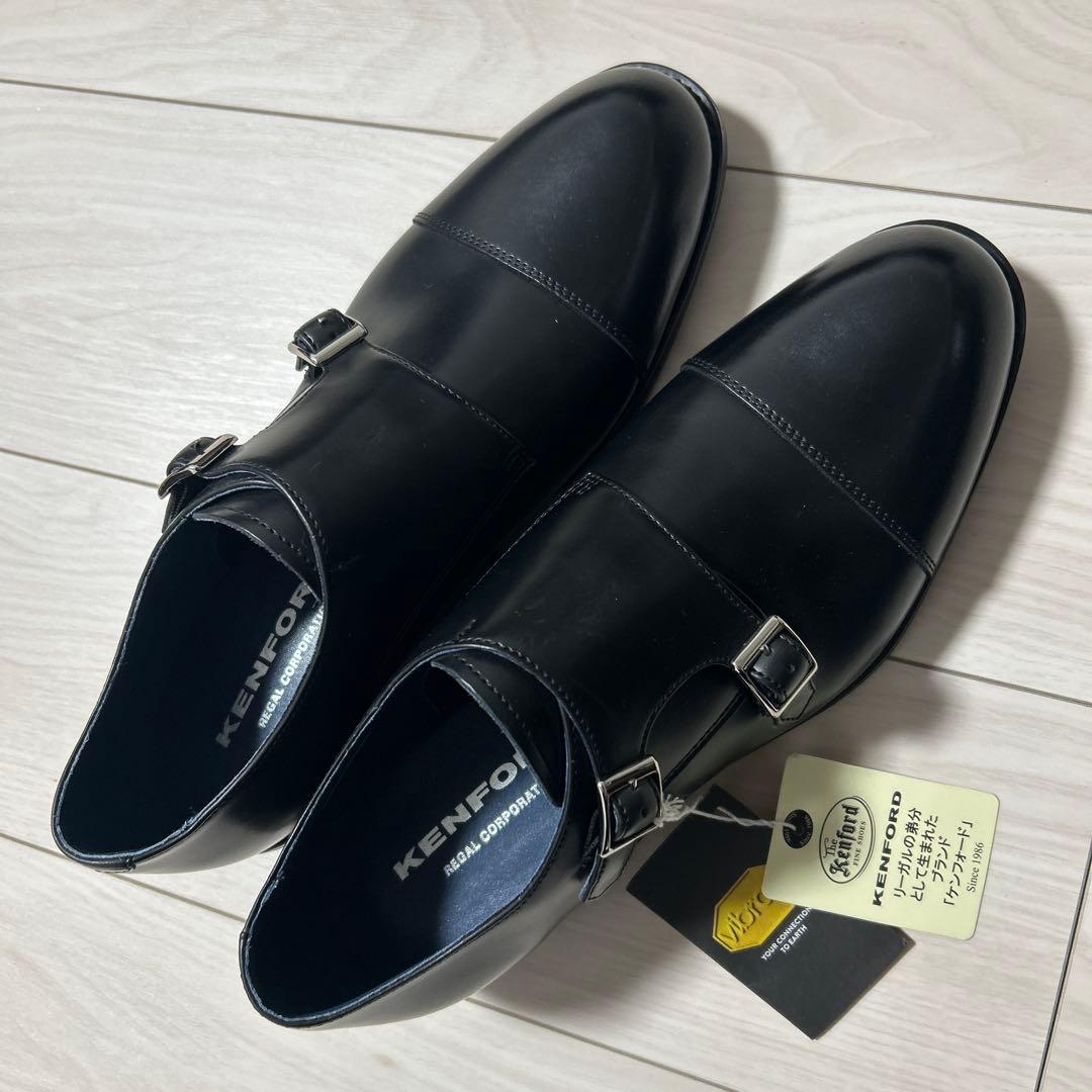 ケンフォード ダブルモンクストラップ 25.0cm