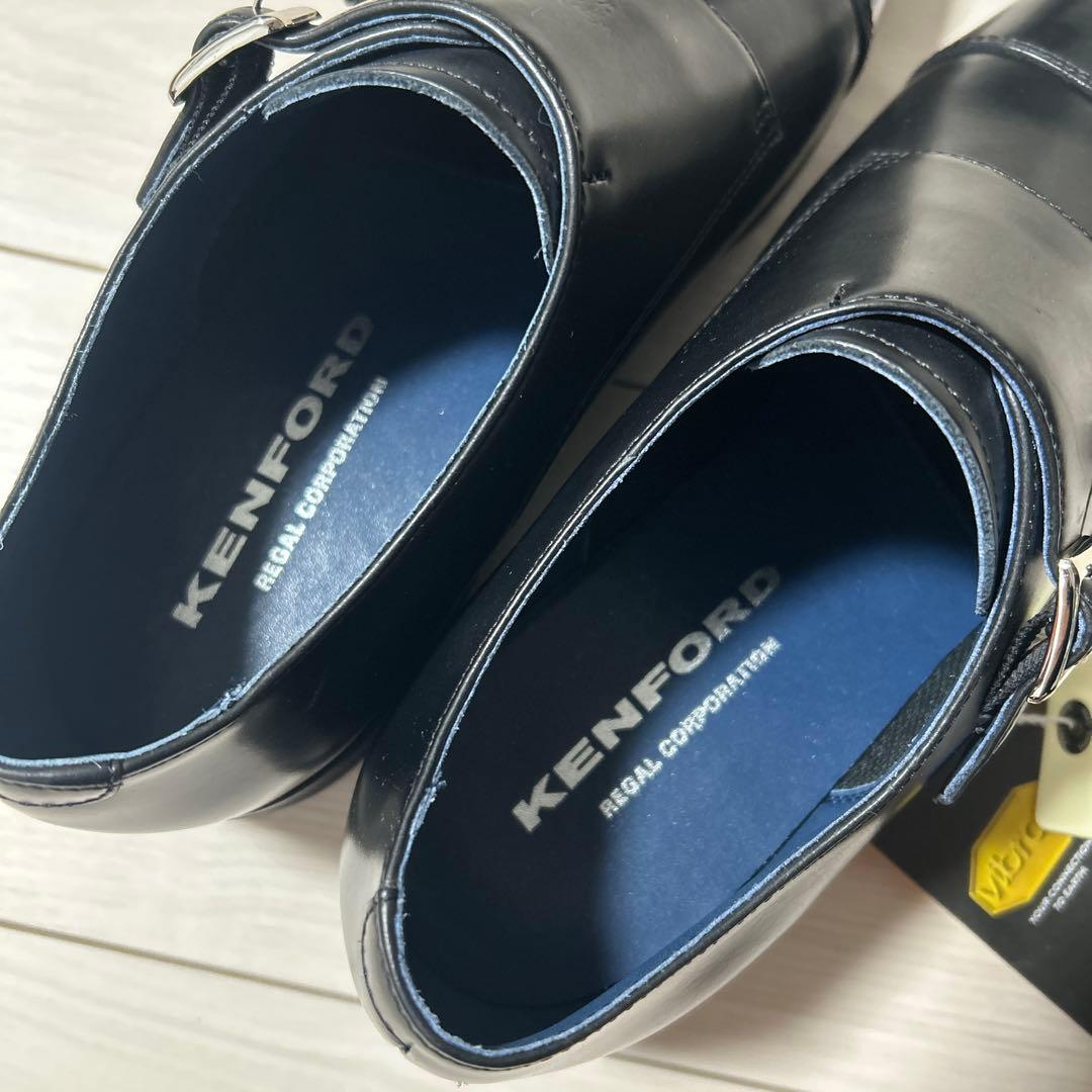 ケンフォード ダブルモンクストラップ 25.0cm