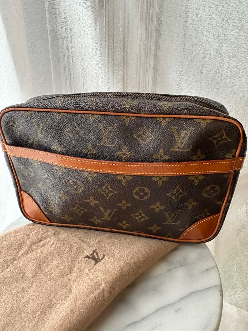 ルイヴィトン　コンピエーニュ28　セカンドバッグ　クラッチバッグ　モノグラム