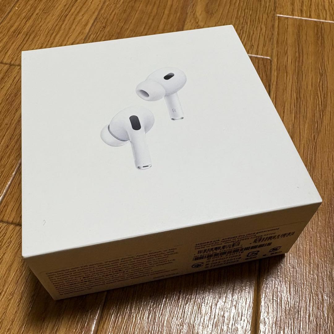 【箱、付属品あり】 AirPods Pro 2 ホワイト ライトニング仕様