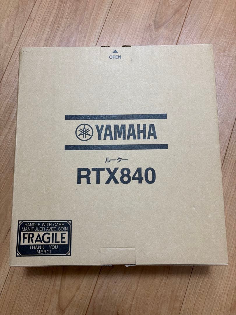 新品未開封　YAMAHA RTX840 ルーター