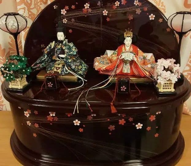 【ぷにぷに様】雛人形 雅泉 雛爛漫 親王飾り 紀州塗り