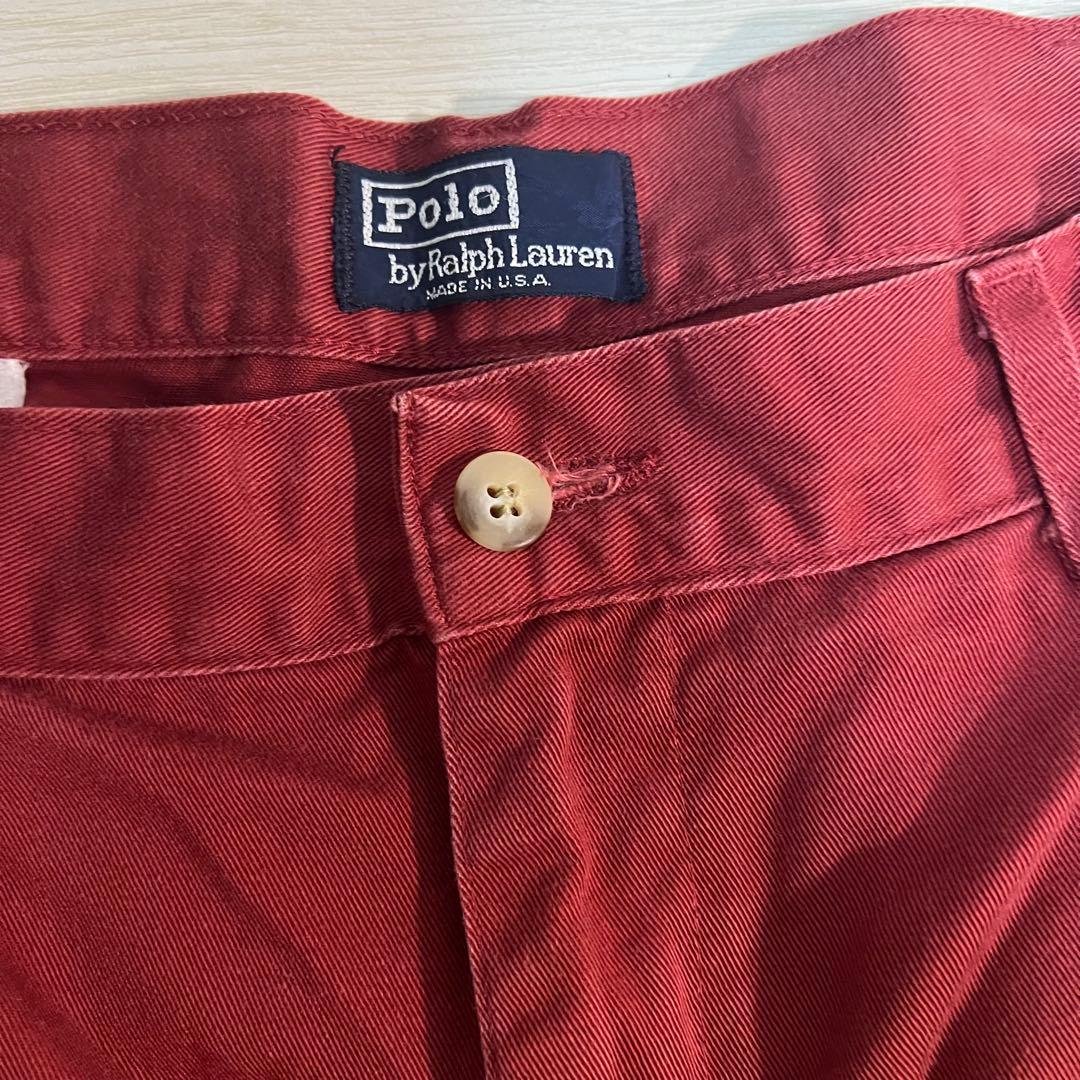 S*U様 80s 90s ラルフローレン ツータックチノ ポロチノ USA製　3