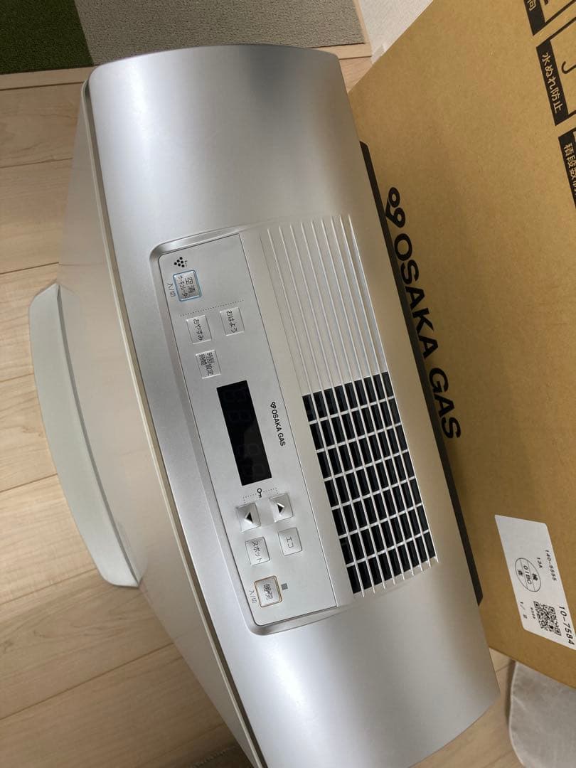 大阪ガス リンナイ 空気清浄機付 ガスファンヒーター RC-T5801ACP