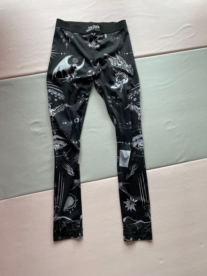 Sacai Jean Paul Gaultier ブラックレギンス