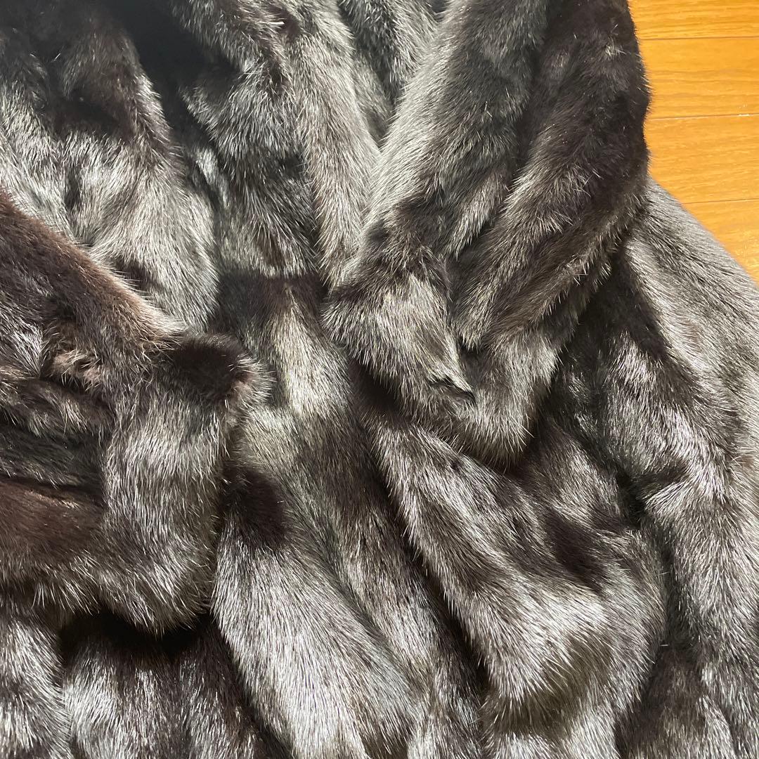 サガミンク　コート　ファー　saga mink