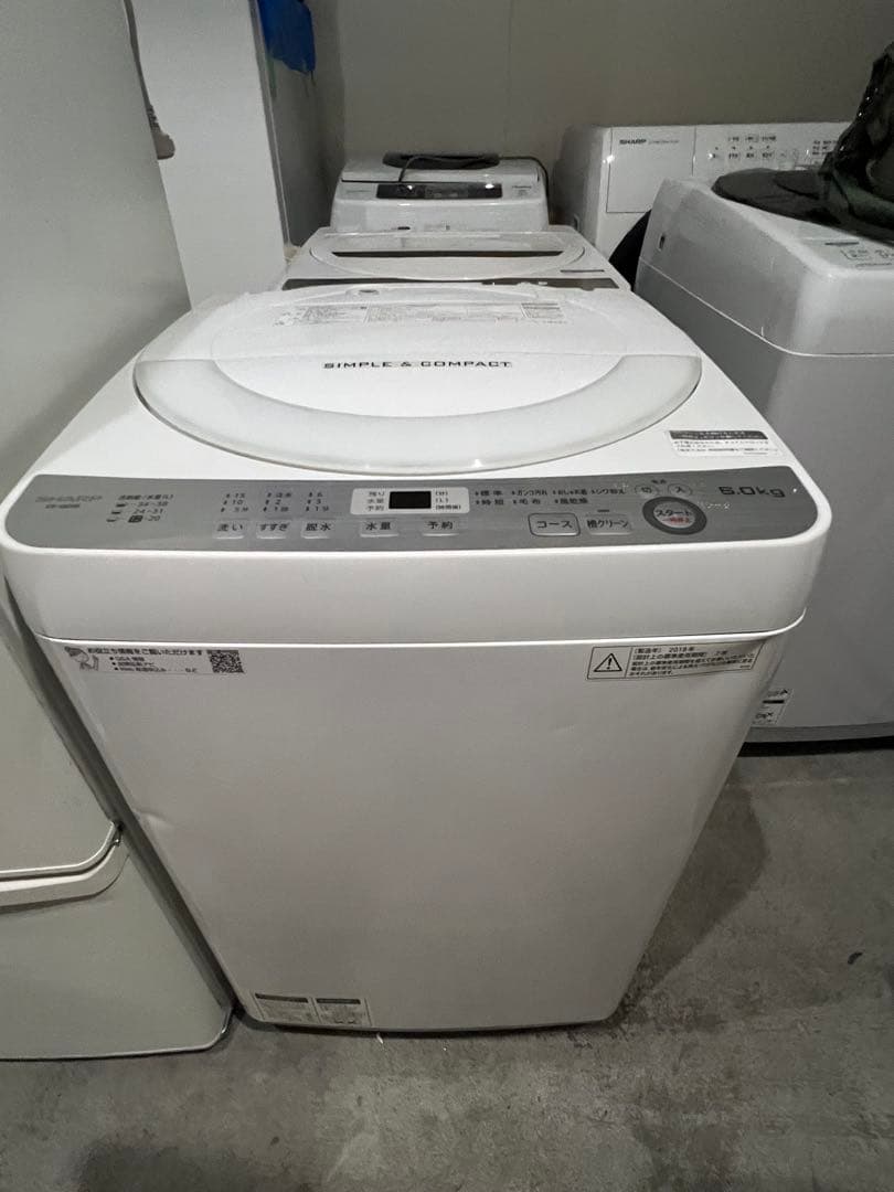 まだまだバリバリ品/さSHARP/Panasonic冷蔵庫/洗濯機2点セット