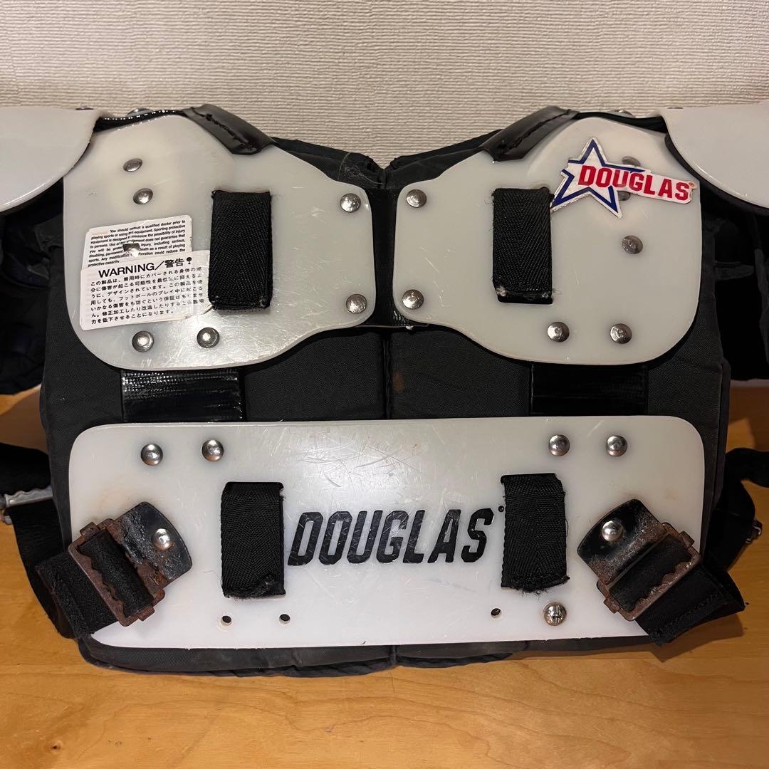 【美品】DOUGLAS QBK XS ショルダーパッド ホワイト※値下げ対応可能