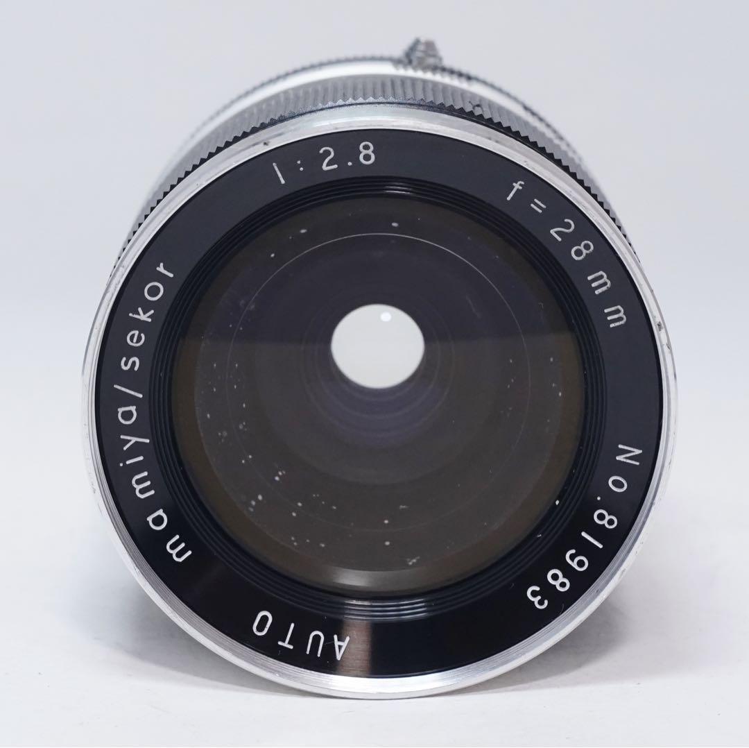 希少 AUTO mamiya sekor 28mm f2.8 M42
