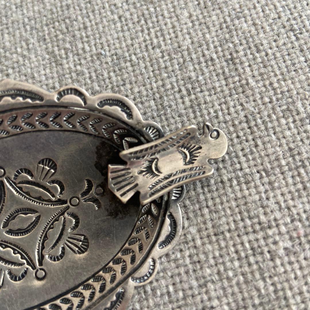 ヴィンテージ シルバー ナバホ 灰皿 アシュトレイ アンティーク サンダーバード