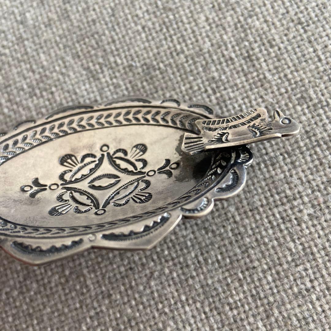 ヴィンテージ シルバー ナバホ 灰皿 アシュトレイ アンティーク サンダーバード