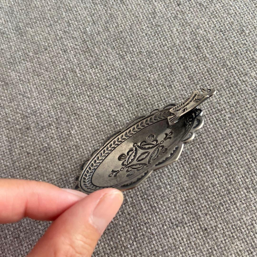 ヴィンテージ シルバー ナバホ 灰皿 アシュトレイ アンティーク サンダーバード