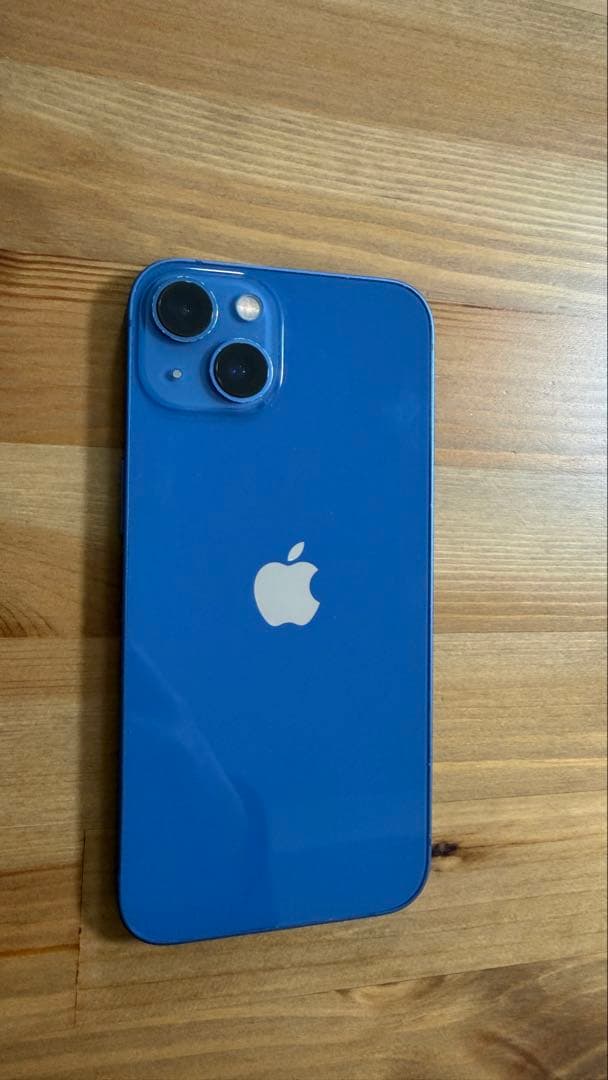 Apple iPhone 13 ブルー 本体 256GB 箱、充電ケーブル付