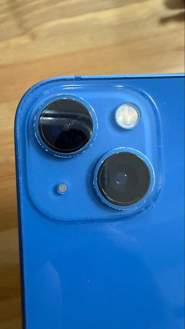 Apple iPhone 13 ブルー 本体 256GB 箱、充電ケーブル付