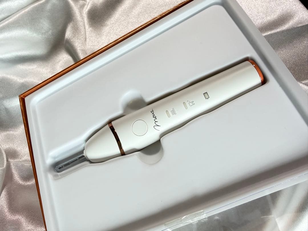 オーラルミナス ホワイトニングmous. 電動歯ブラシ本体 ホワイト コードレス