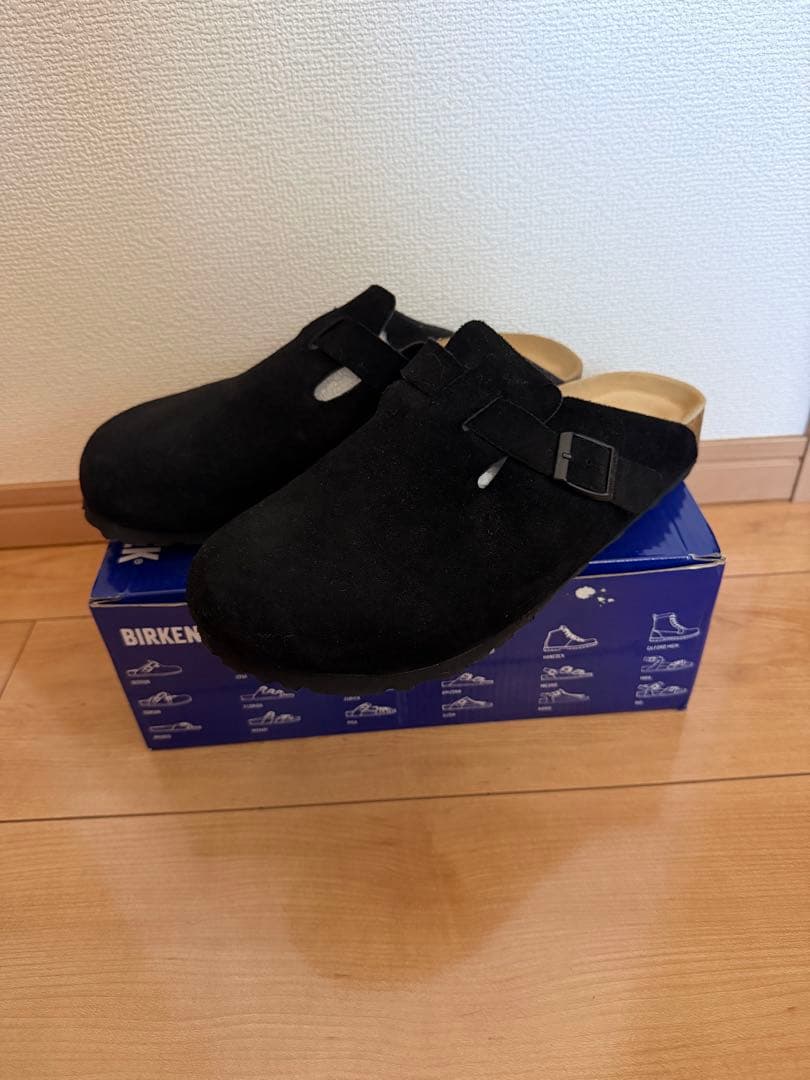 BIRKENSTOCK boston ブラック 43