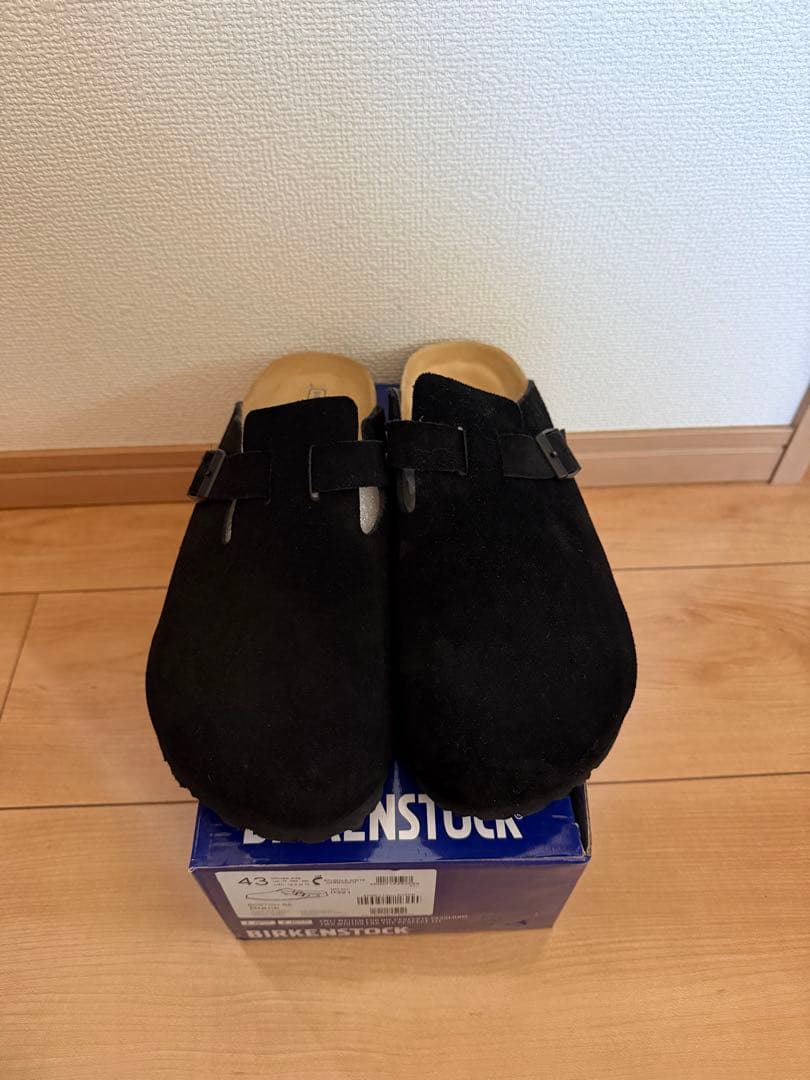 BIRKENSTOCK boston ブラック 43