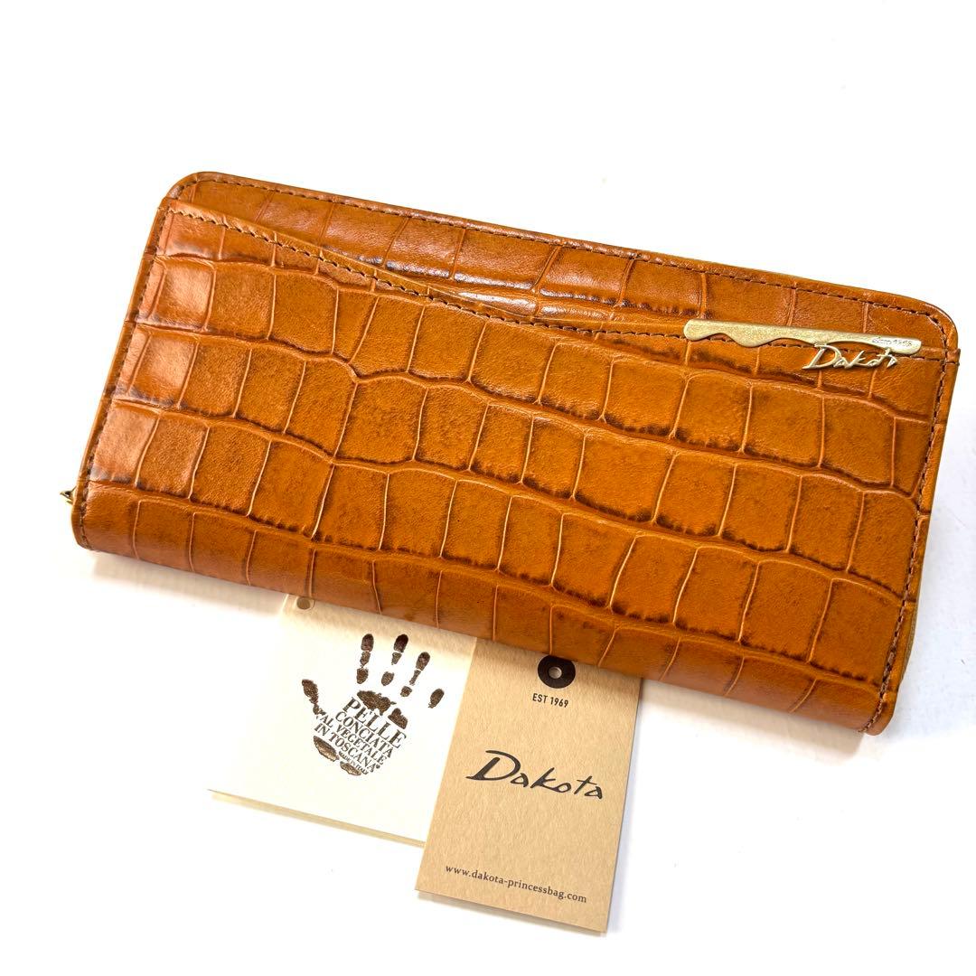 新品 ダコタ 長財布 ラウンドファスナー オスピタリタ