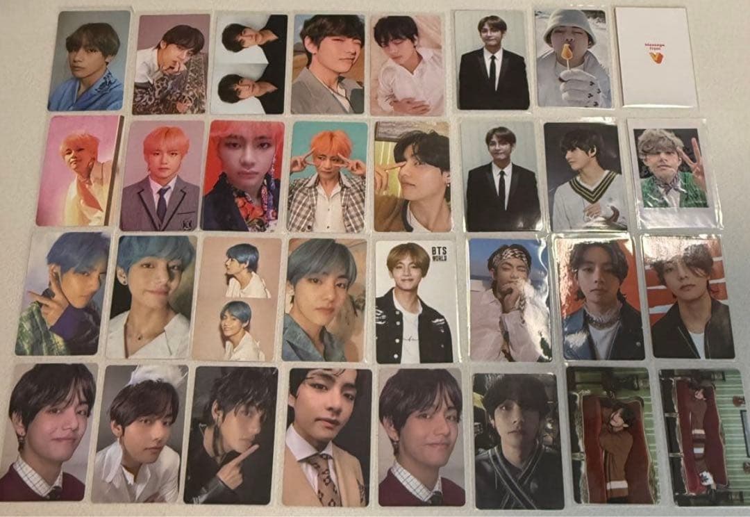 BTS テヒョン トレカ まとめ売り 32枚 セット テテ V 防弾少年団