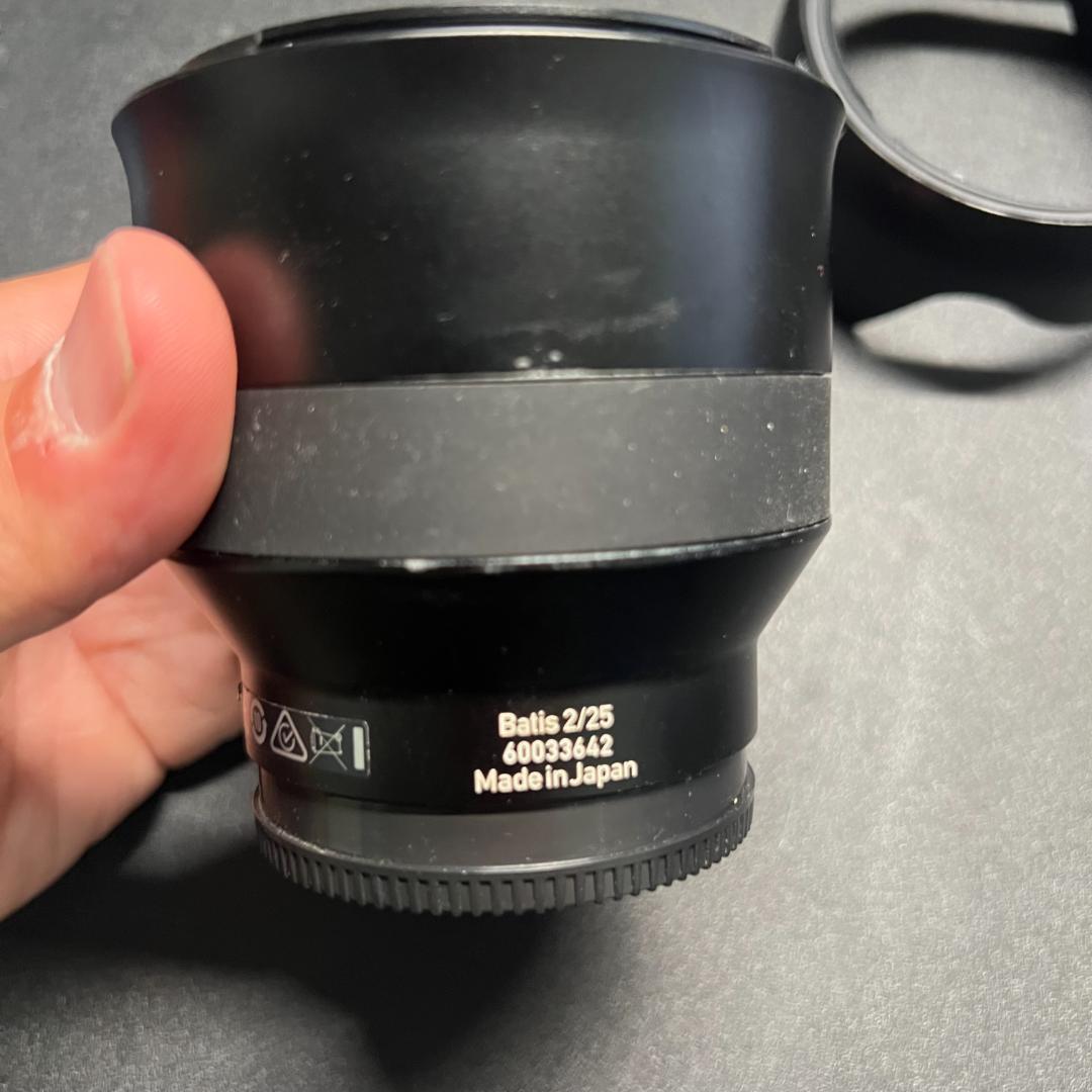 送料無料！Carl Zeiss Batis 25mm F2 ソニー Eマウント