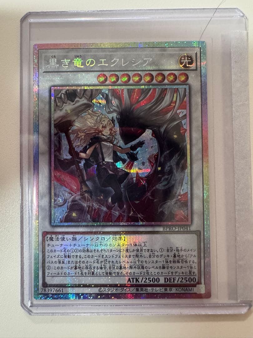 黒き竜のエクレシア　プリシク　本日限定価額