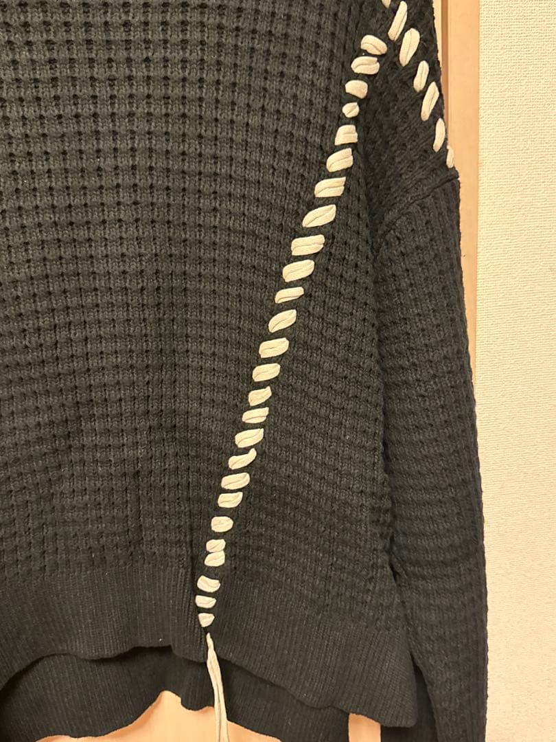 メゾンスペシャル 鬼ワッフル ニット