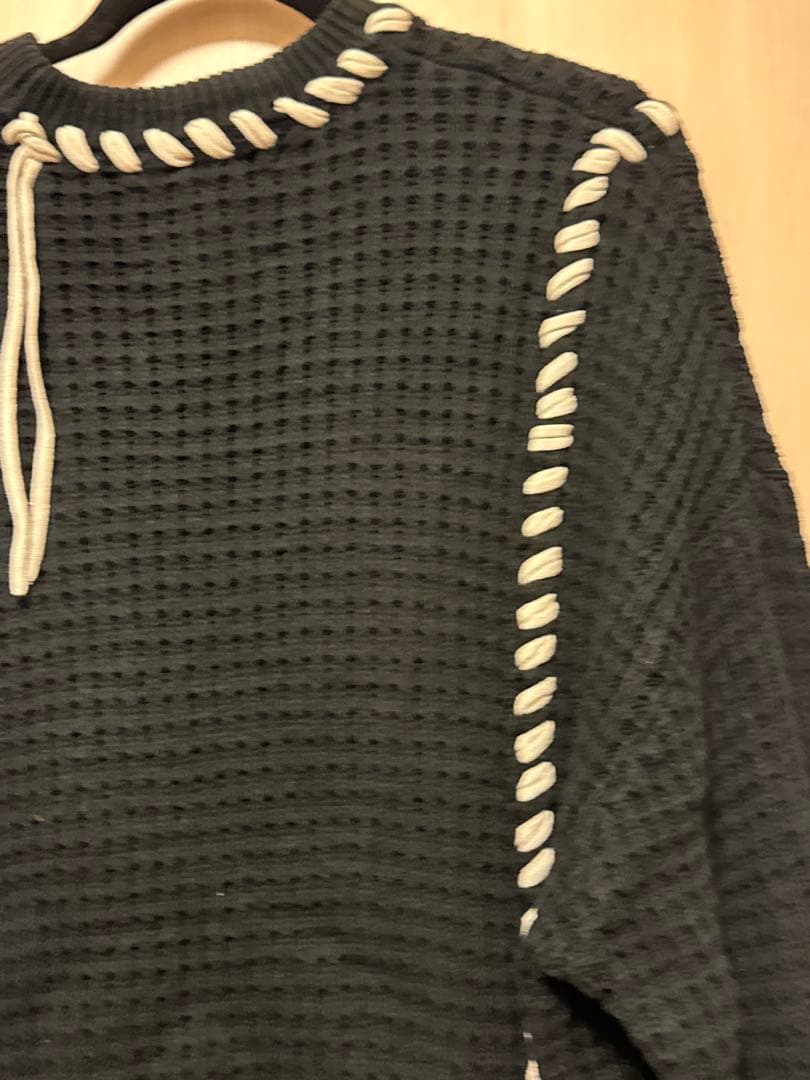 メゾンスペシャル 鬼ワッフル ニット