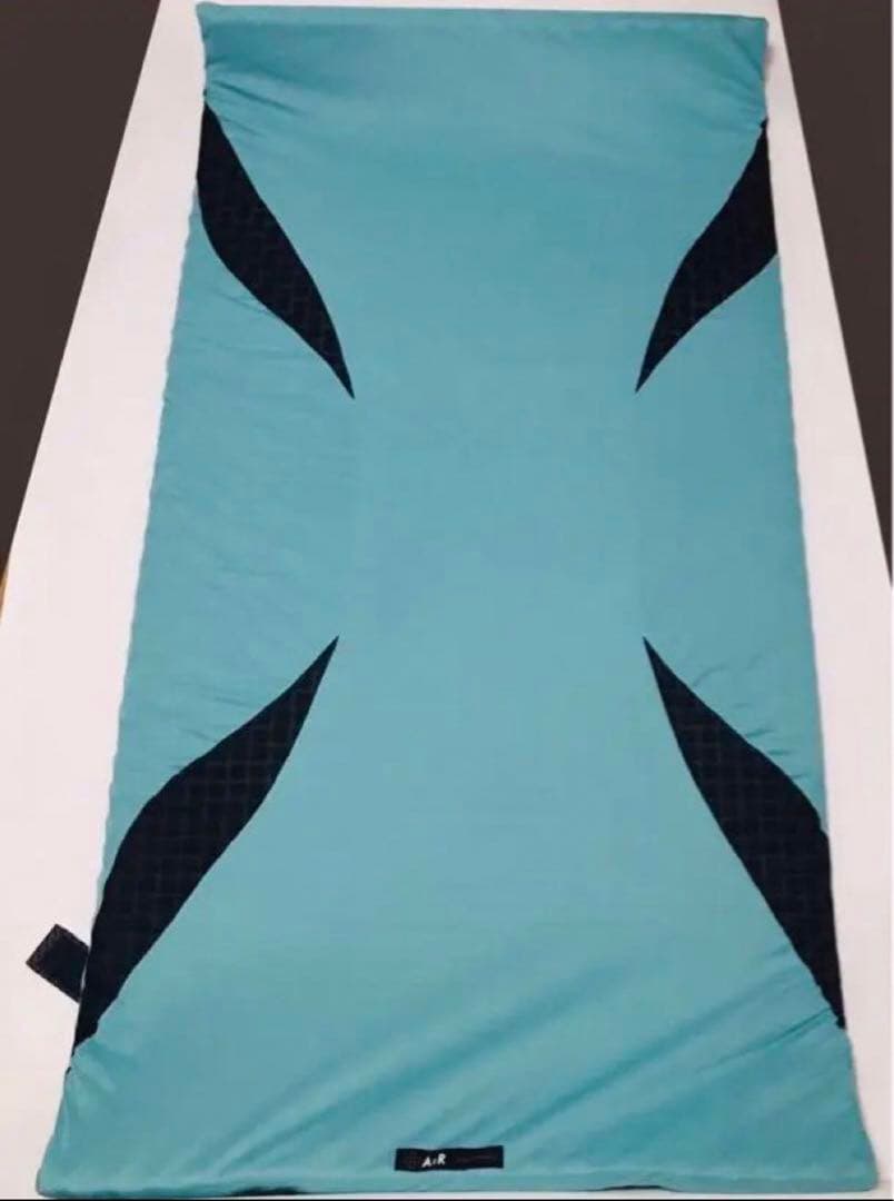 西川　エアーポータブルモバイルマット　シングル　カバー付き　旅行　出張