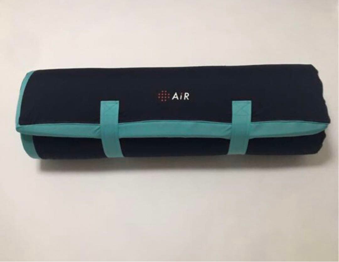 西川　エアーポータブルモバイルマット　シングル　カバー付き　旅行　出張