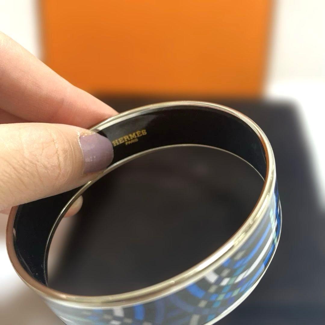 【美品】エルメス　エナメルブレスレット