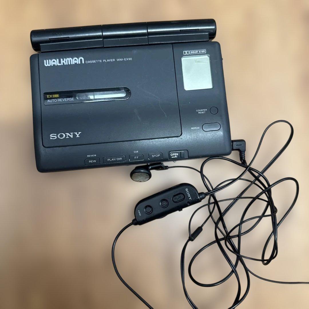 【希少品】SONY WALKMAN WM-EX90 カセットプレーヤー　年代物