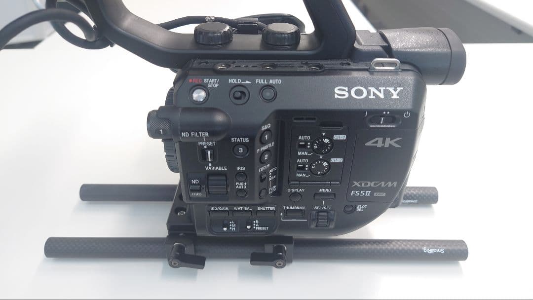 SONY XDCAM FS5 II 4K ビデオカメラ本体　通電220時間良品