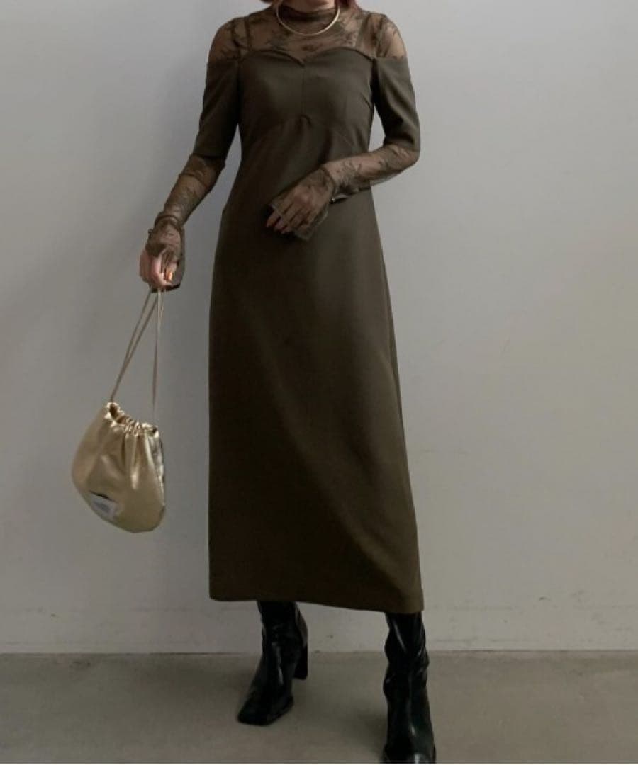 スーツ・フォーマル・ドレス Ameri / LACE TOP SET FASCINATION DRESS