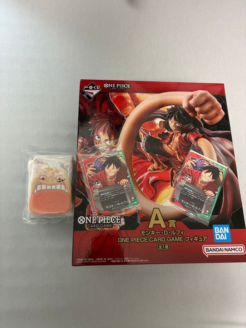 ONE PIECE CARD GAME A賞 フィギュアプロモ2枚セットとおまけ
