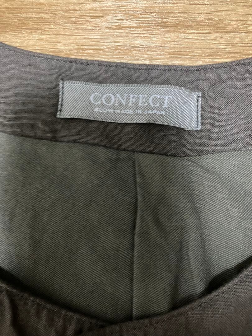 【UpcycleLino 】 ポプリン クルーネックベスト（ふね）