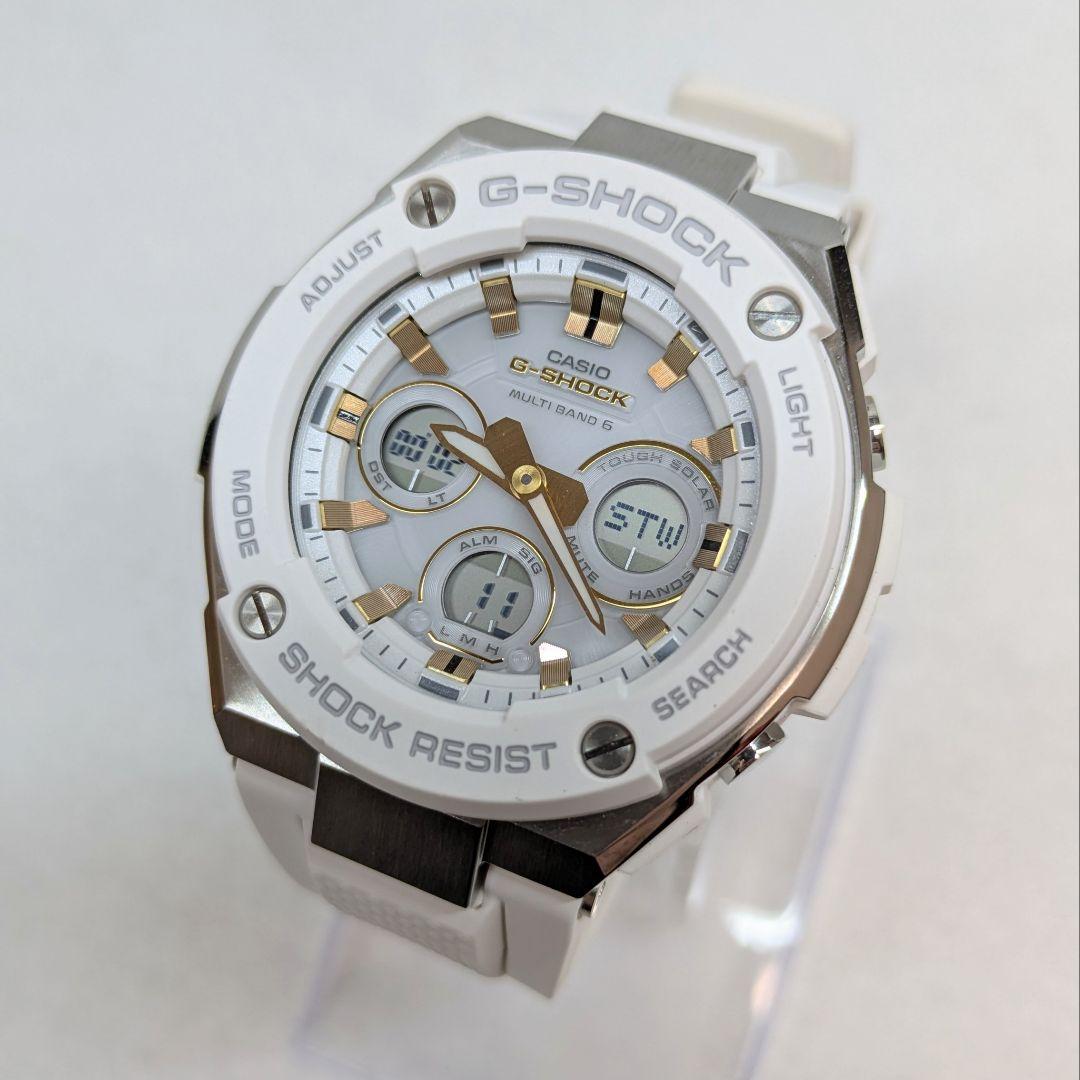 美品♪G-SHOCK GST-W300 G-STEEL ソーラー電波