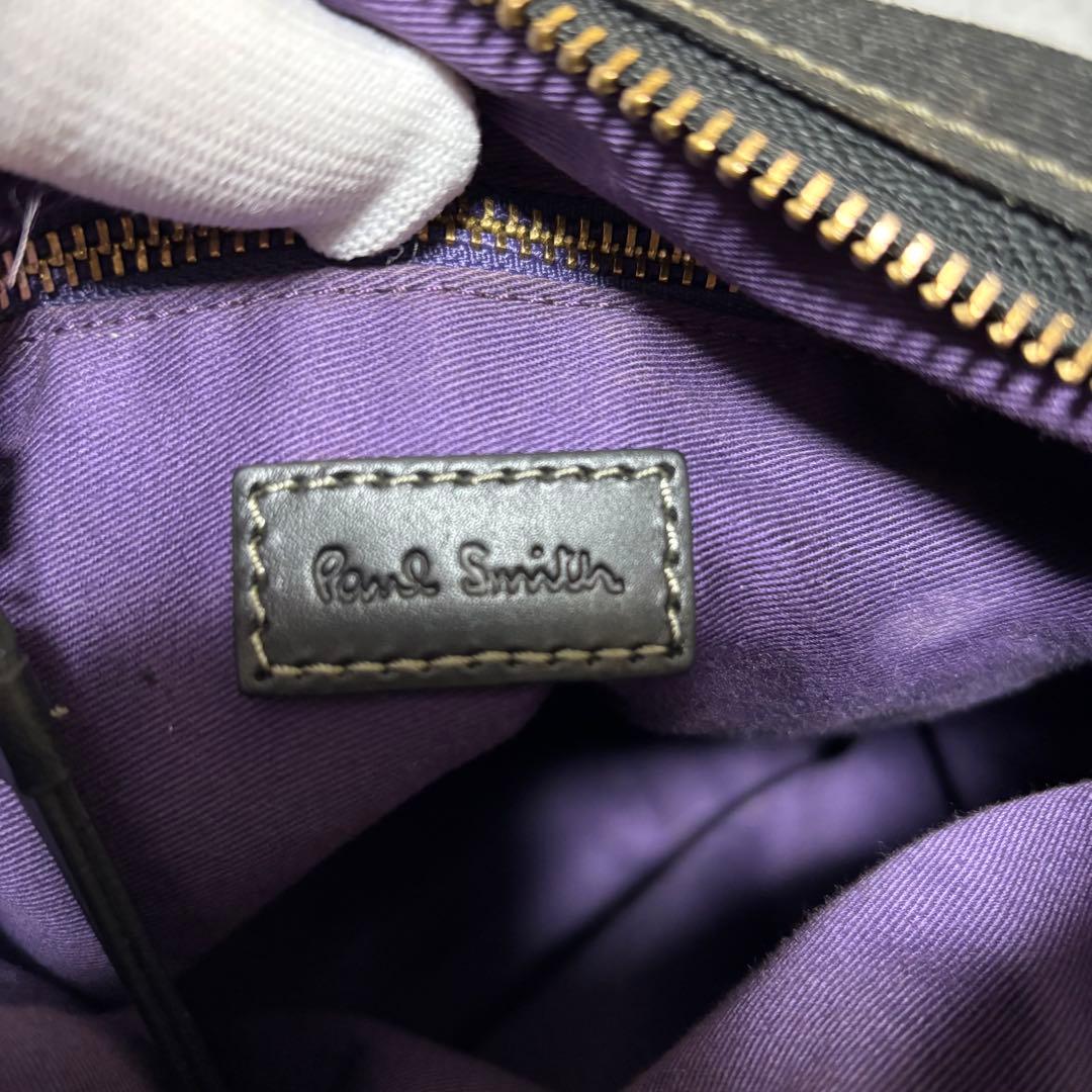 【美品】 Paul Smith ミニクーパー ショルダーバッグ マルチカラー