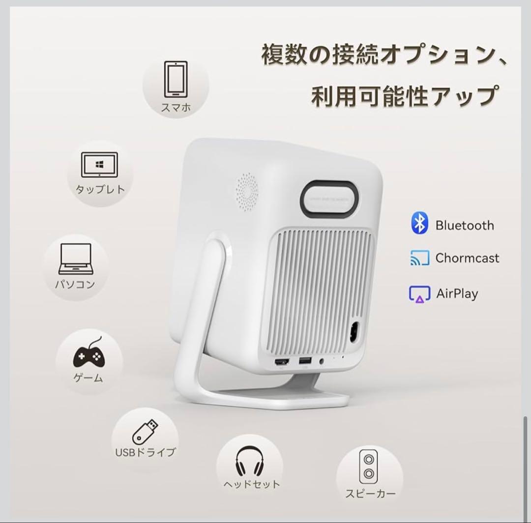 Wanbo T2 Ultra Android TV 11.0搭載 プロジェクター