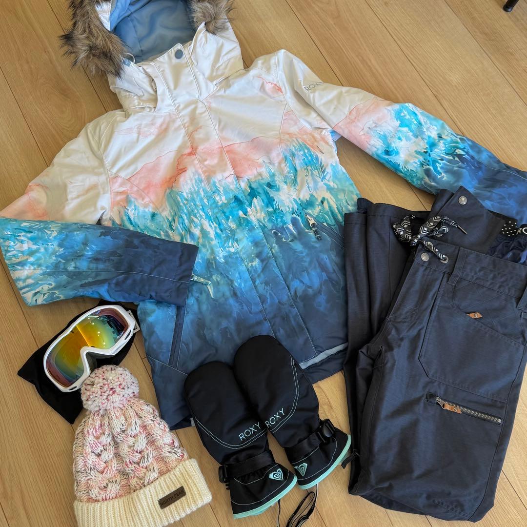 ROXY スノボウェア　セット　レディース