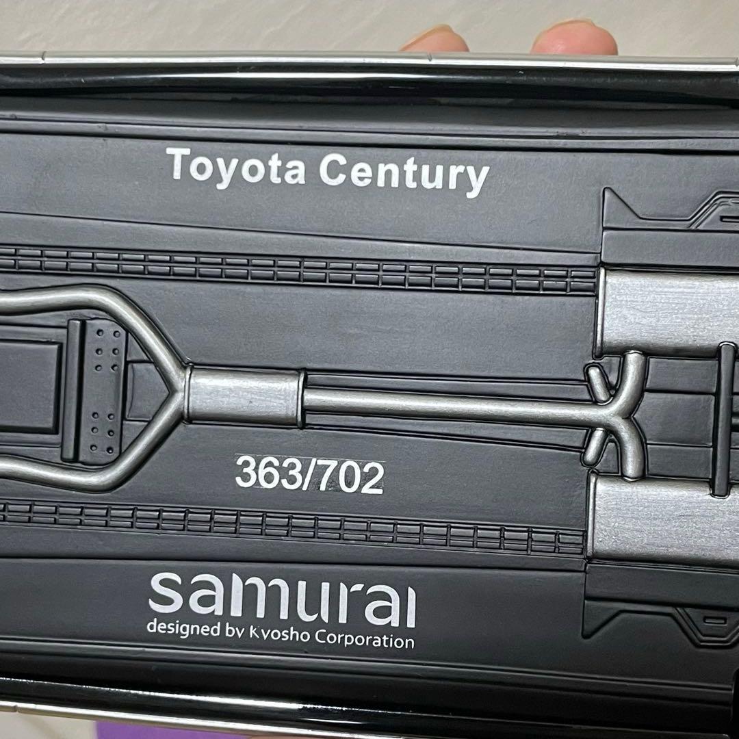 京商 1/18 トヨタ センチュリー ブラック