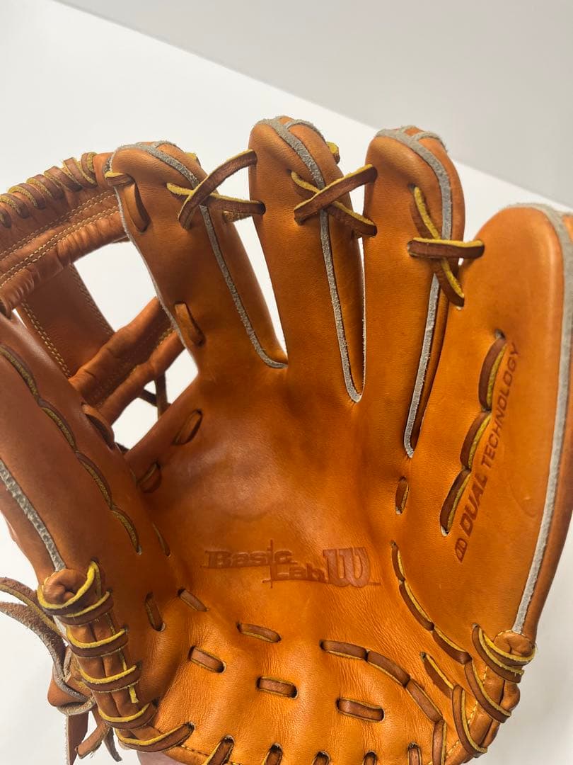 ウィルソン Wilson DUAL軟式 内野用グローブ D6 Basic Lab