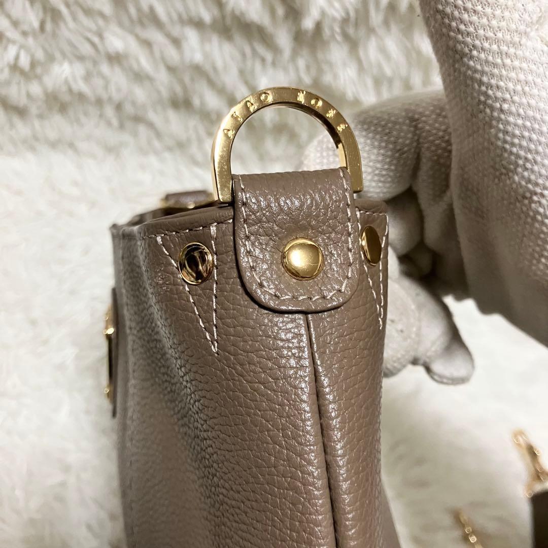 売約済み ここあまま様ショルダーバッグ ゴールド金具 アタオ