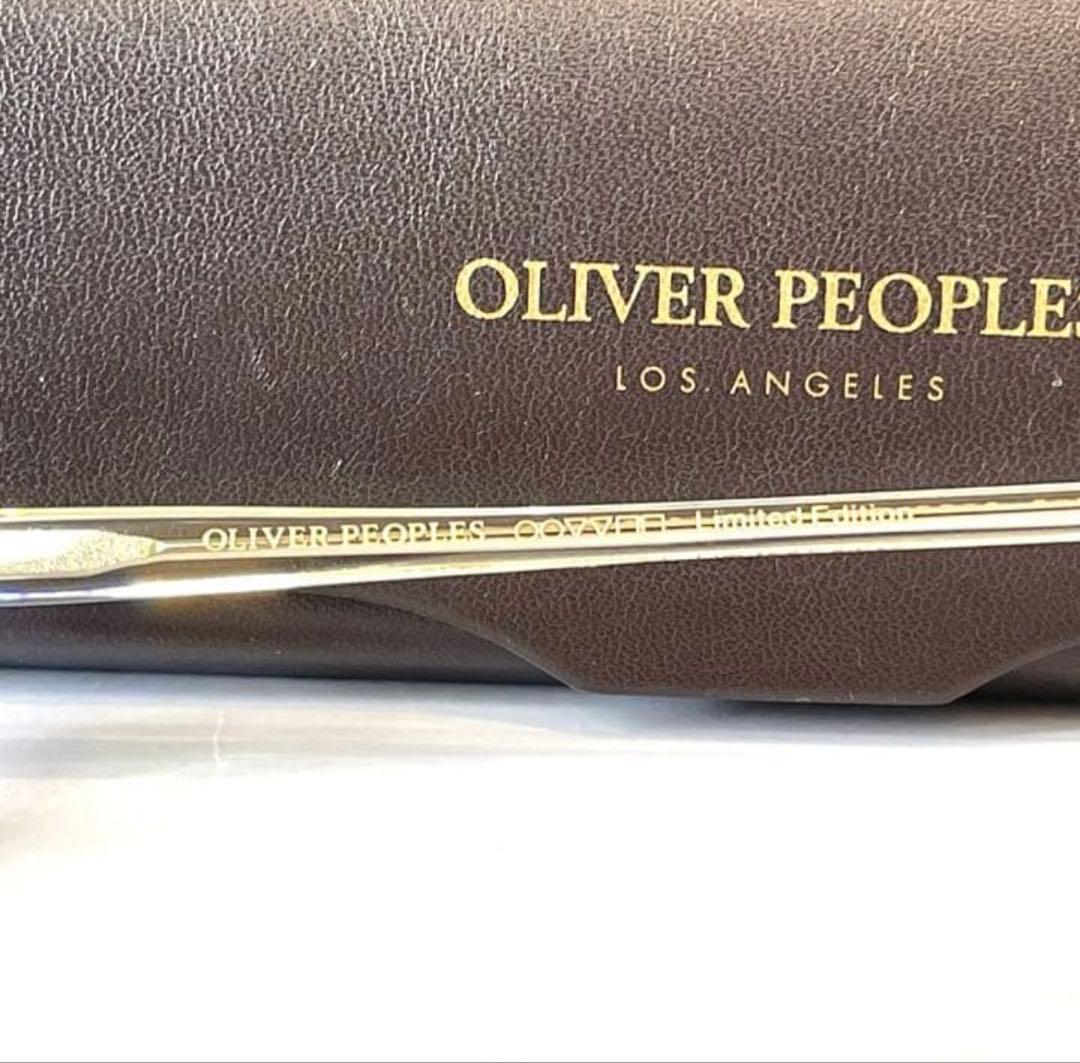 OLIVER PEOPLES クリアラウンドサングラス