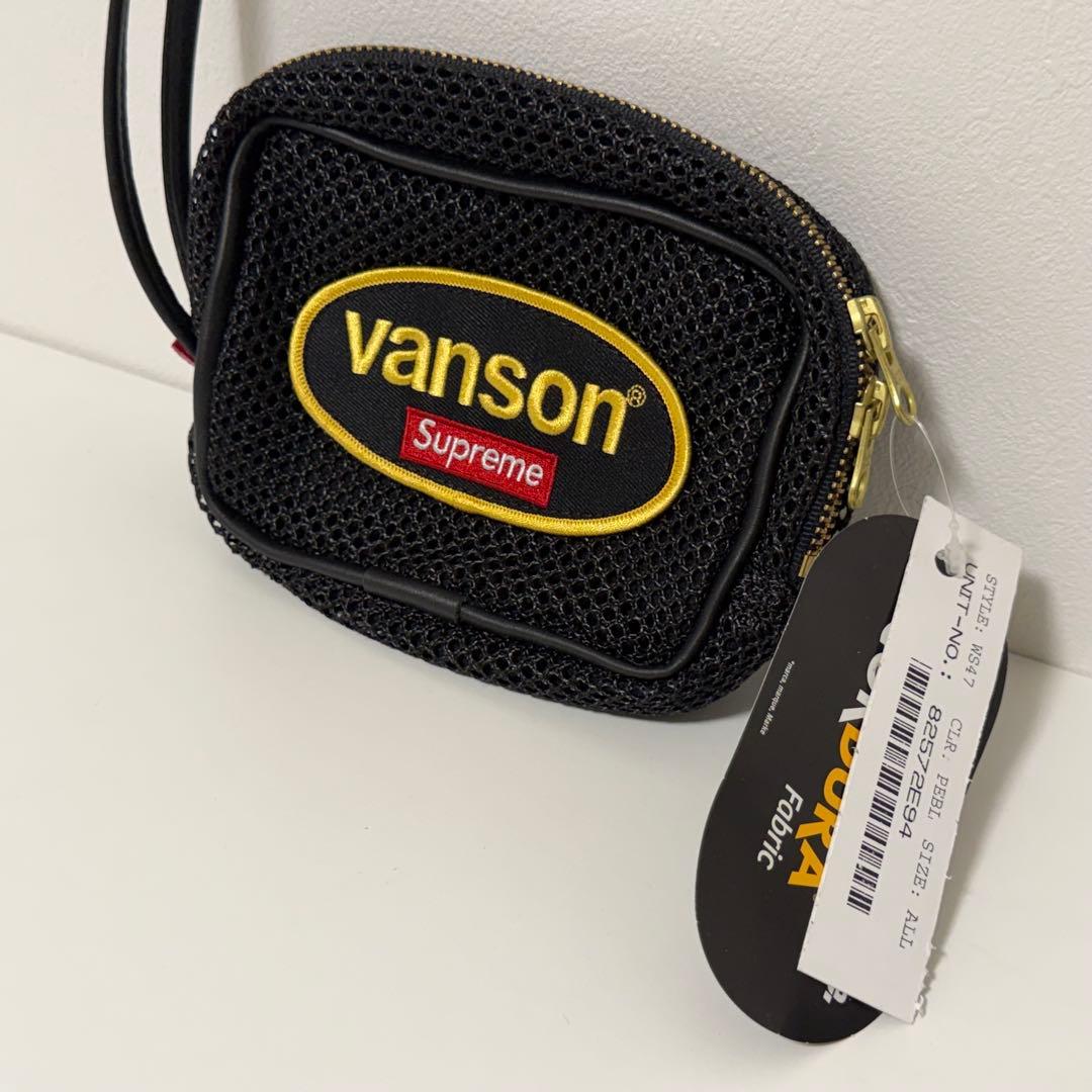 w*a様 Supreme Vanson Leathers Cordura Mes