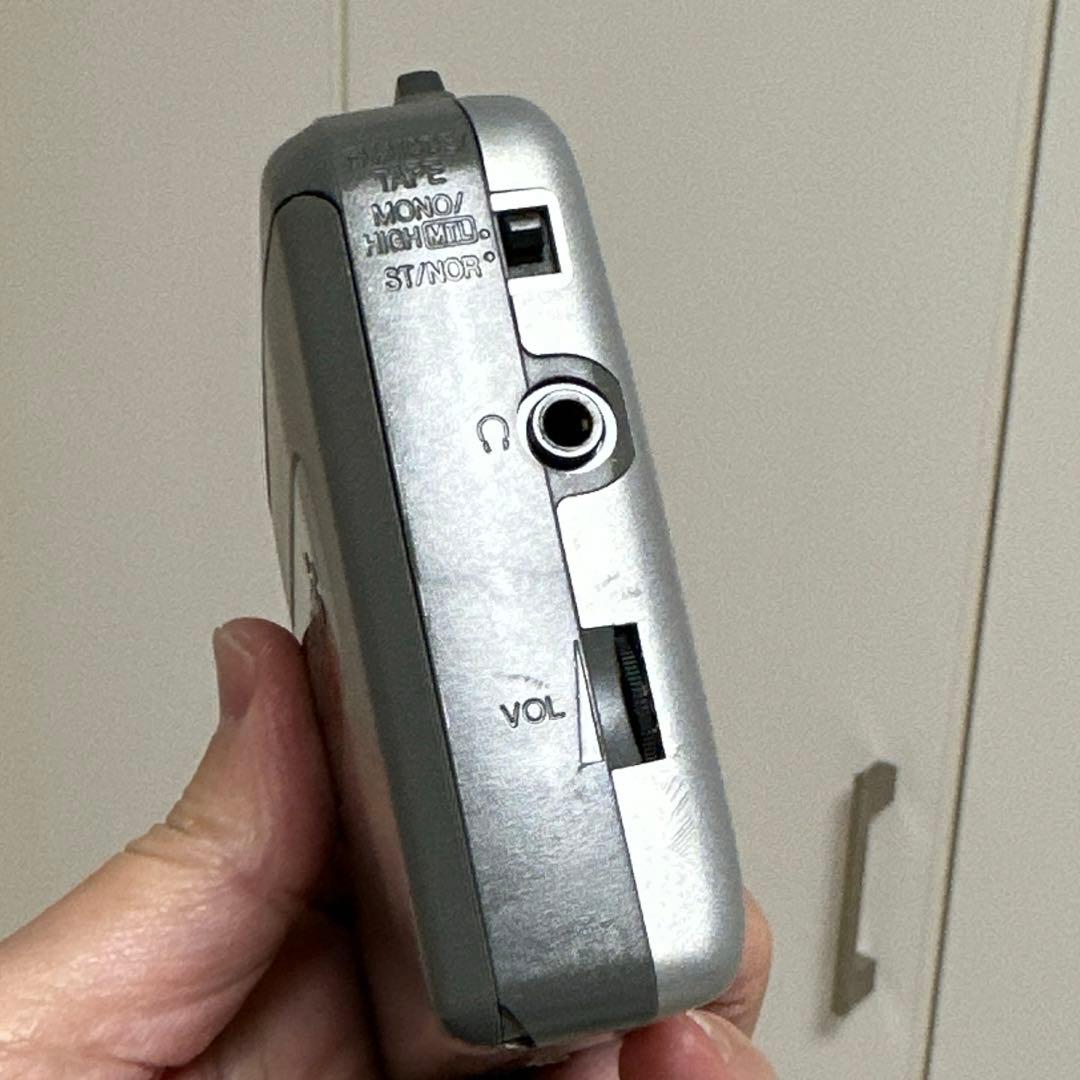 【美品DE修復品】Panasonic ラジカセ プレーヤー RQ-E30V-S