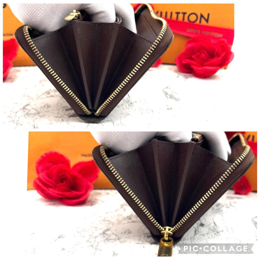 【新品同様】 ルイヴィトン ダミエ ジッピーウォレット 長財布