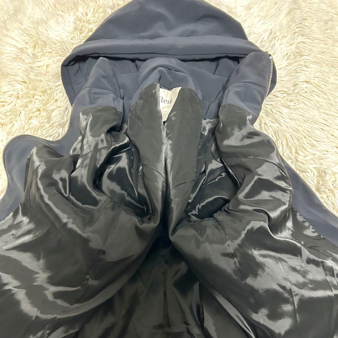 Rene ルネ　中綿ジャケット　ネイビー　36